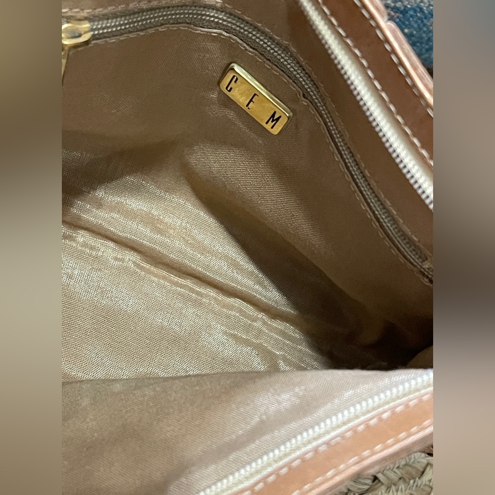 Leather CEM shoulder bag for women missing tag - Picture 4 of 10